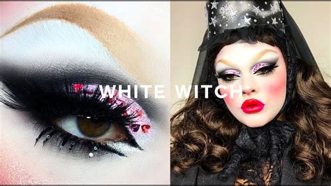White Face Witch Drag Makeup Tutorial Lucy Garland Youtube