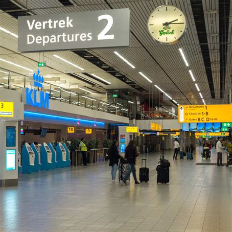 Amsterdam Schiphol Departure Gates Terminal 2 Amsterdam The