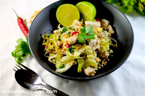 ( find this recipe at sweet lizzy ) Keto Pad Thai | Recipe | Food recipes, Keto recipes, Dinner