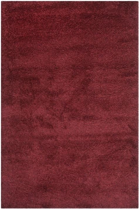 Burgundy Shag Area Rugs And Carpets Rugs Direct