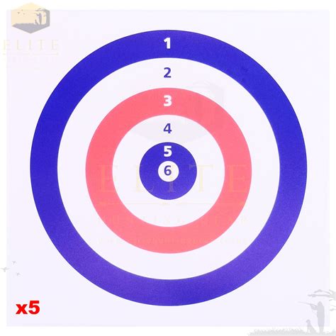 Air Rifle Gun Targets 14cm Shooting Target Practice Various Qty S