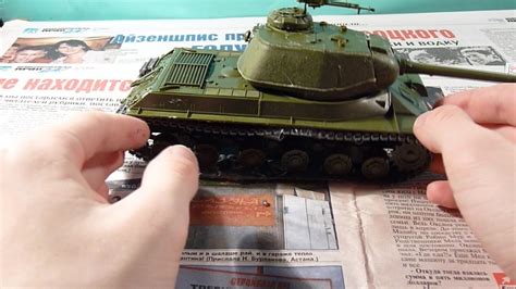 Сборка модели танка ИС 2 135 Zvezda Youtube