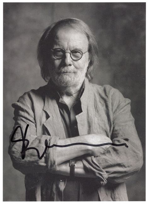 Benny Andersson Abba Official Signed Photo Singer Signedforcharity