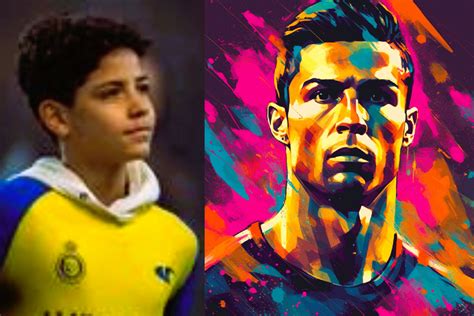 6 Inspiring Moments Cristiano Ronaldo Jr Following In His Fathers