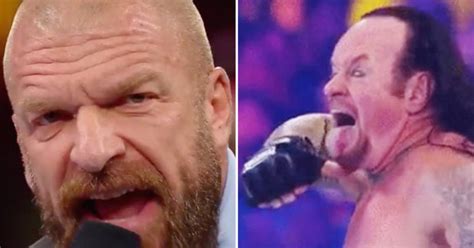 Wwe Legends Triple H And The Undertaker Go Head To Head In Last Ever