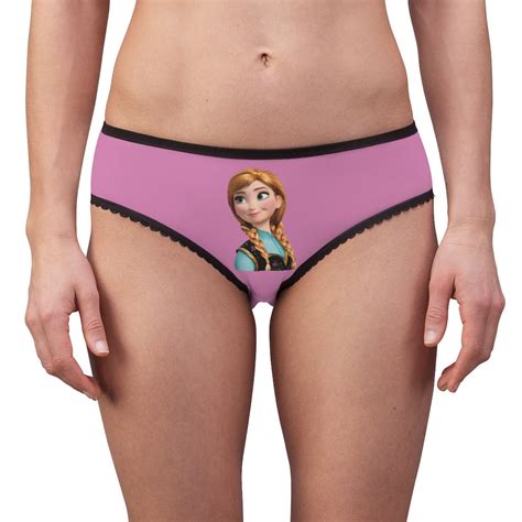 Anna From Frozen Disney Princess Pink Panties Women S Etsy