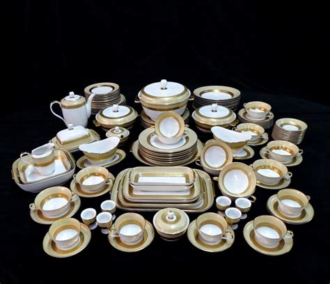 Fine china and tabletop items made in germany. 105+ PCS. ROSENTHAL "HELENA" PATTERN CHINA SET