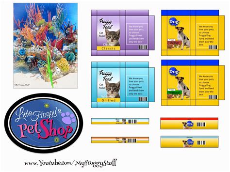 Art in all its many forms. Pet store printables | My froggy stuff, Pet shop, Littlest ...