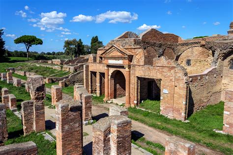 Ostia Antica Archeological Ruins Port Mobility Civitavecchia