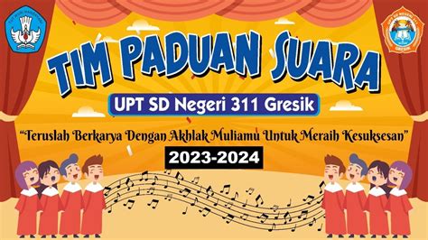 Tim Paduan Suara Upt Sd Negeri Gresik Youtube