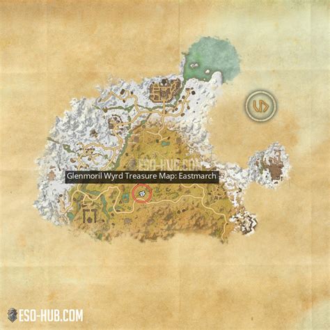 Glenmoril Wyrd Treasure Map Eastmarch ESO Hub Elder Scrolls Online
