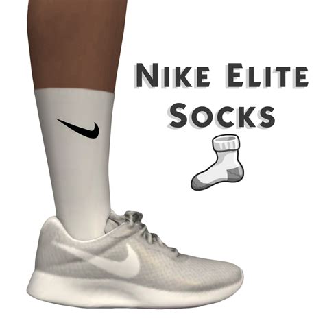 Plumbelles Sims 4 Nike Elite Socks 2 Dopecherryblossomheart
