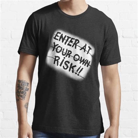 Enter At Your Own Risk T Shirt For Sale By Shawnhalldesign Redbubble Rocky Horror T Shirts