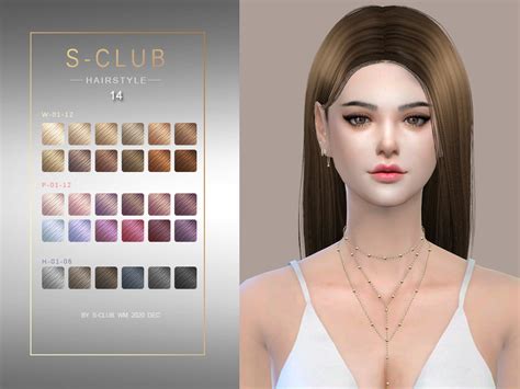 The Sims Resource S Club Ts4 Wm Hair 202014