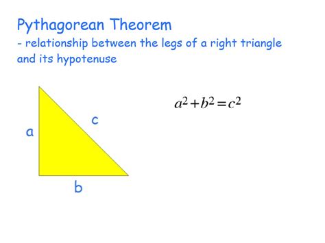 Pythagorean Theorem Rm Easilearn