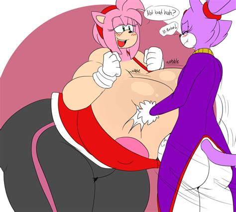 Rule 34 Amy Rose Anthro Anthro On Anthro Big Breasts Big Penis Blaze