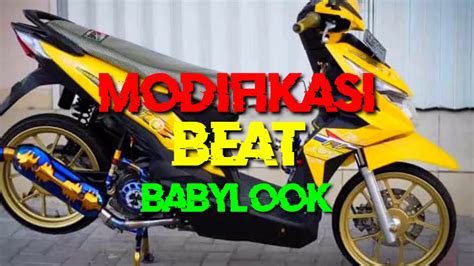 Modifikasi Beat Babylook L 2020 Youtube