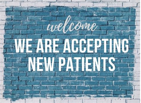 We Are Now Accepting New Patients For Both General Dentistry And