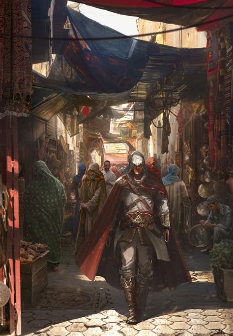 Video Game Assassins Creed Revelations Art By Maxime Delcambre