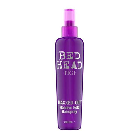 Bed Head By Tigi Maxxed Out Non Aerosol Hairspray For Strong Hold 236Ml