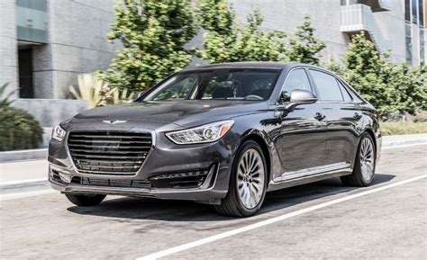 The 2017 genesis g90 is a large luxury sedan with seating for five. 2017 Genesis G90 First Drive - Review - Car and Driver