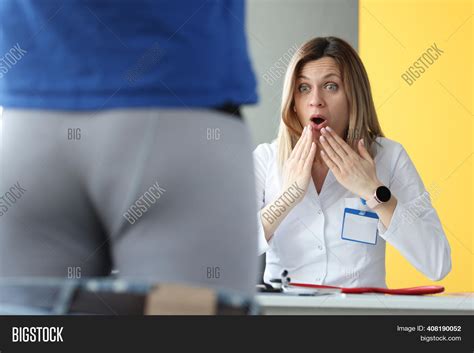 Woman Doctor Examining Image And Photo Free Trial Bigstock