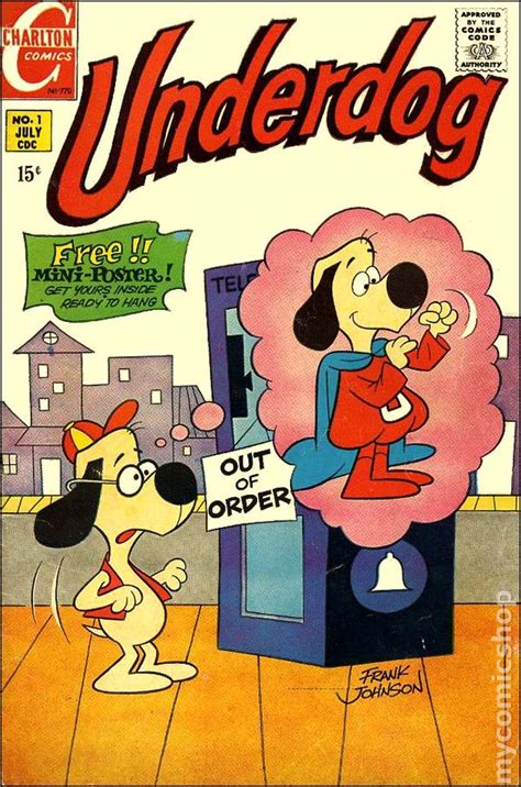 Underdog 1970 Charlton Comic Books