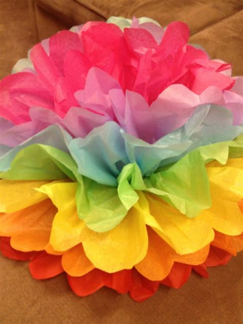 Ahri Combo Tissue Paper Flowers Craft Spring Craft How To Make