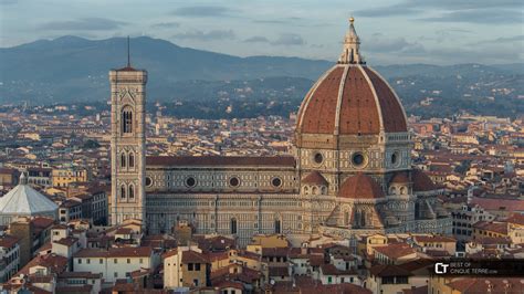 Florence Cathedral Of Santa Maria Del Fiore Seen From The Tower Of