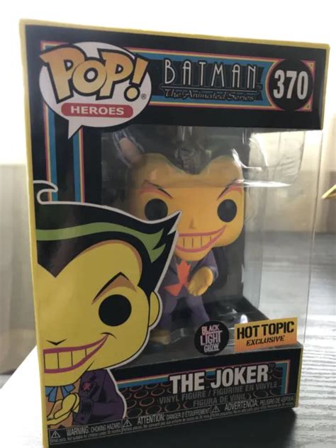 Funko Pop Blacklight The Joker Batman The Animated Series Dc Hot Topic