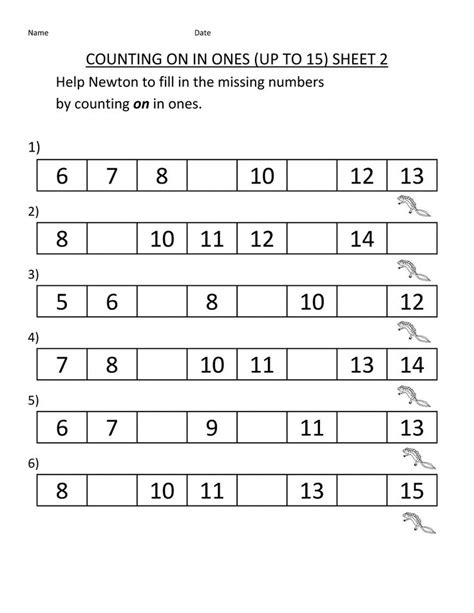 6 Reception Maths Worksheets Printable Counting Reception Maths Kids