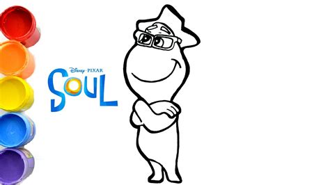 Dibujos De Joe Soul Disney Pixar 2020 Alma Disney Pixar How To Draw