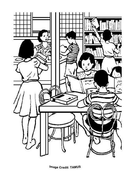 coloring pages of classroom - Clip Art Library