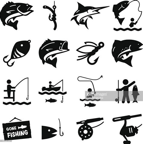 Fishing Vector Art And Graphics Getty Images Fish Icon Fishing Signs