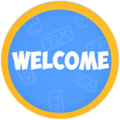 Roblox | Badges | 397335682 | Welcome Badge : Fros Studio : Free