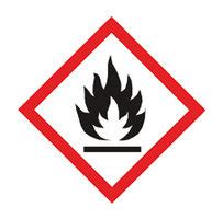 GHS Hazardous Substances Labels To Combine Pictogram Flame Techmate