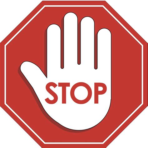 Stop Sign Vector At Getdrawings Free Download