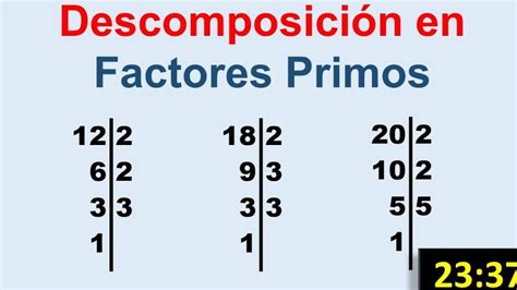 Ejemplos Resueltos De Descomposición Factorial Aprende Paso A Paso