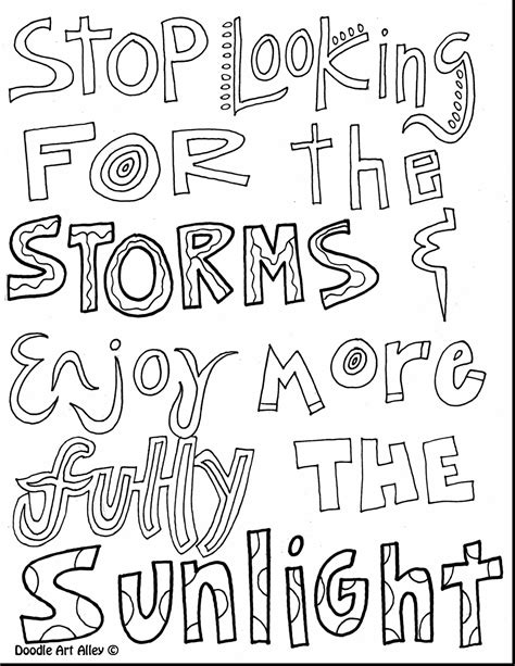 Download Inspiring Quotes Coloring Pages at GetColorings.com | Free ...