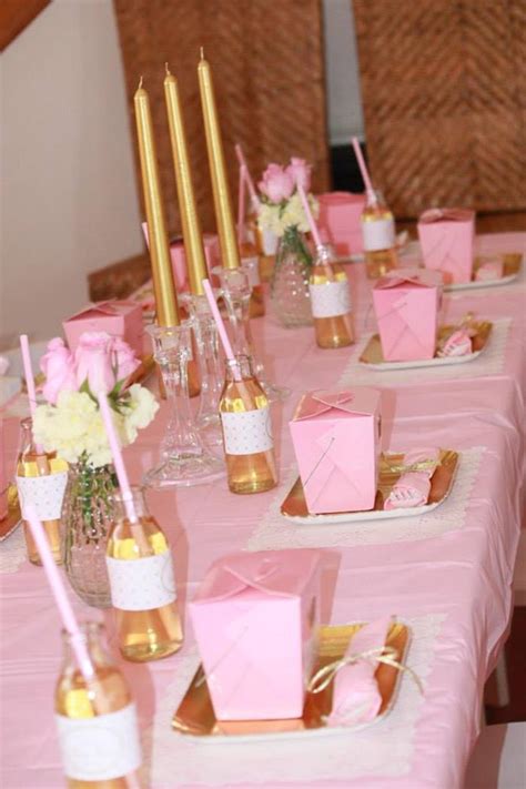 Karas Party Ideas Pink And Gold Princess Party With Lots Of Cute Ideas