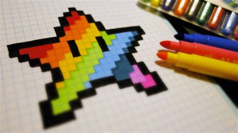 Pixel art licorne kawai, expliqué en vidéo Épinglé par Josef Binder sur pixel | Dessin petit carreau ...