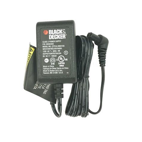 Black And Decker Genuine OEM Replacement Charger 90593303