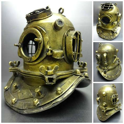 Making of the the mark mullighan's deep sea diver helmet, by the master of glass fiber pietro latona. New DIVERS DEEP SEA DIVING HELMET METAL MODEL HOME OFFICE ...