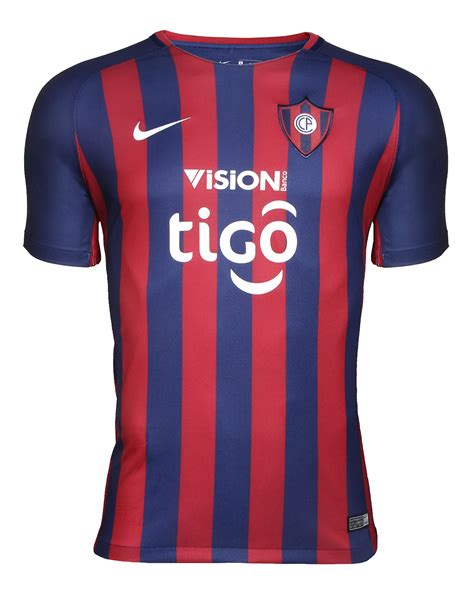 Crear tu camiseta personalizada con la tipografía de club cerro porteño 2019. Camiseta Nike de Cerro Porteño 2018 - Marca de Gol