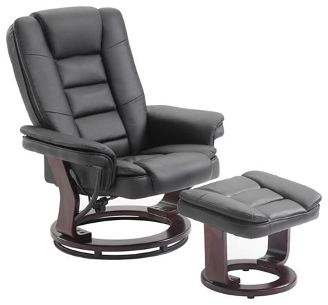 There's nothing quite like relaxing in a comfortable reclining swivel chair in your living room after a hard day's work. PU Leather Recliner Chair and Ottoman Swivel Lounge ...