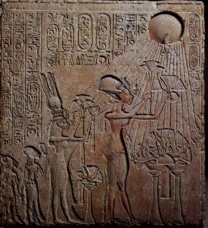 Although egyptians had always worshipped a chief god, they had also worshipped numerous other akhenaten imposed the worship of the aton on egyptian subjects as the sole god to be worshipped. Sun Discs - Crystalinks