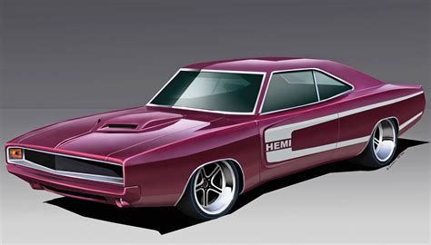 Muscle Car Cartoons Wallpapers Wallpapersafari