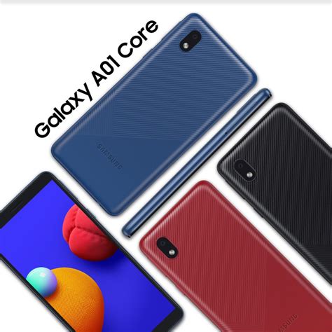 Samsung Galaxy A01 Core Entry Level Smartphone Announced From Just