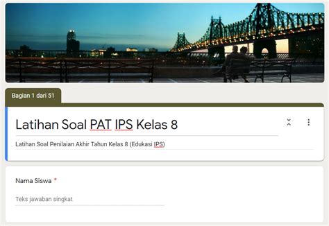 Untuk latihan soal skb guru ips smp/mts. Latihan Soal PAT Online IPS SMP/MTS Kelas 8 | Edukasi IPS