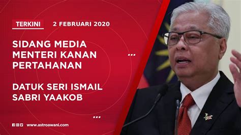 Dato' sri ismail sabri bin yaakob (jawi: Sidang Media Ismail Sabri Terkini - Abah Pak Long Dan Pak ...